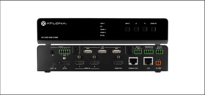 Atlona unleashes BYOD-Empowering Multi-Format Switcher