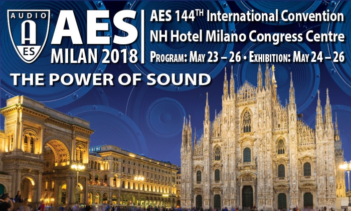 Audio Engineering Society at AES Milan 2018