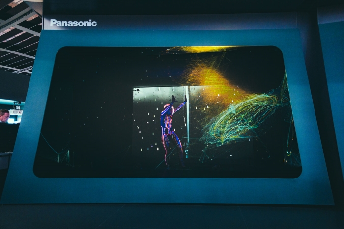 Painting with Light makes “Senses’ for Panasonic at ISE