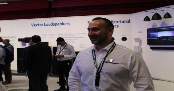 Crestron stand breaks records at ISE 2018