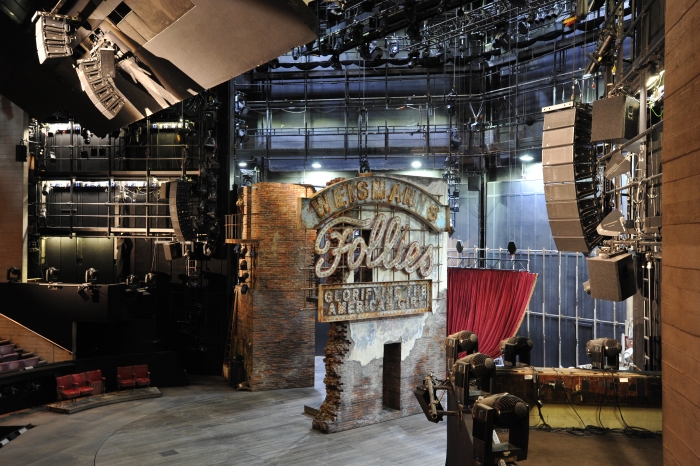 Meyer Sound LINA and LEOPARD for National Theatre’s  Follies