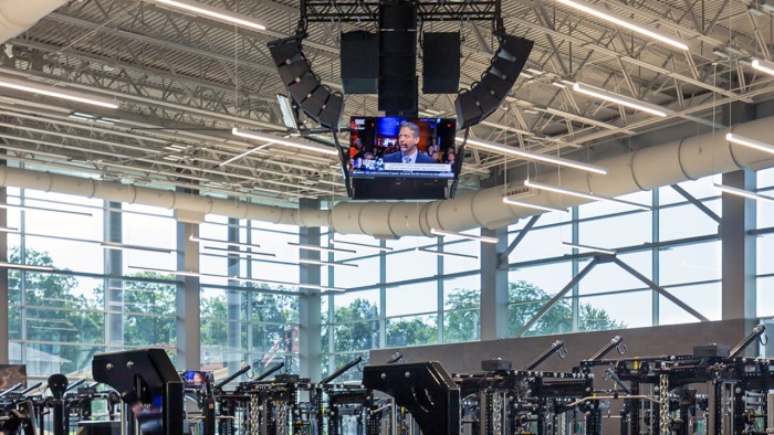 Purdue Football performance complex gets pumped with Fulcrum Acoustic