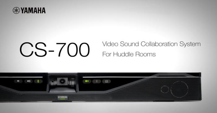 Independent analysts praise Yamaha CS-700 as “Huddle Room Powerhouse’