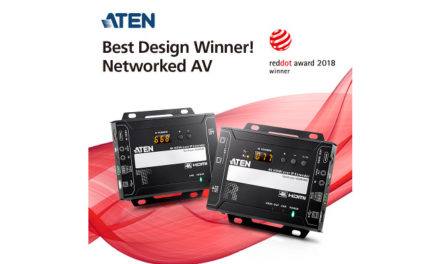 ATEN 4K video over IP extender wins Red Dot Design Award 2018