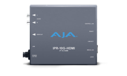 AJA announces new HDR Image Analyzer and solutions supporting SMPTE