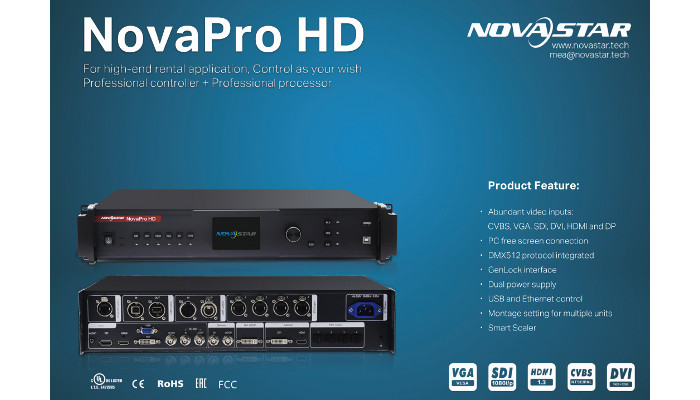 NovaPro HD for rental or stage integration applications<br><h3 style="color: #c41230;">Sponsored News</h3>