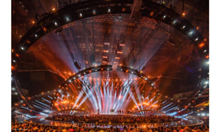 All aboard with Claypaky at Eurovision Song Contest 2018