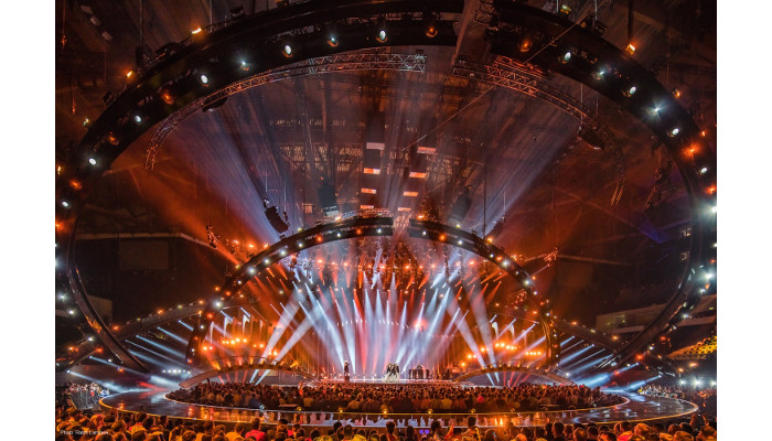 All aboard with Claypaky at Eurovision Song Contest 2018