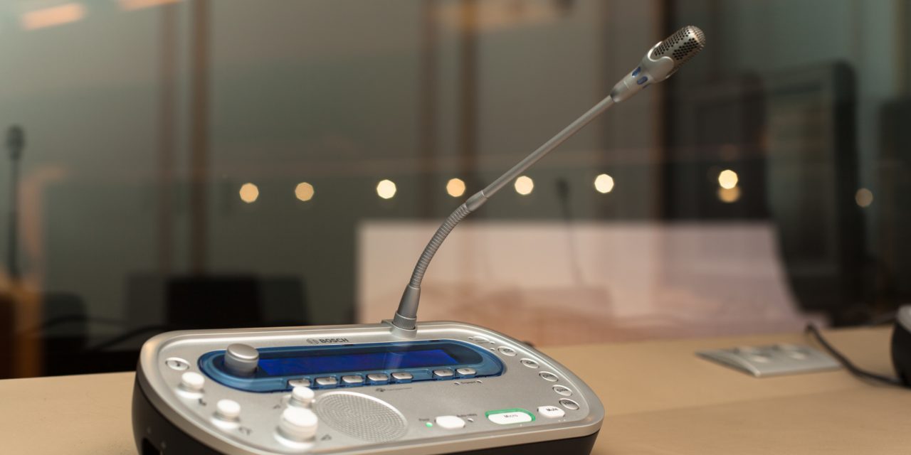 Bosch solves Interpreting challenge for Valencia Conference Centre
