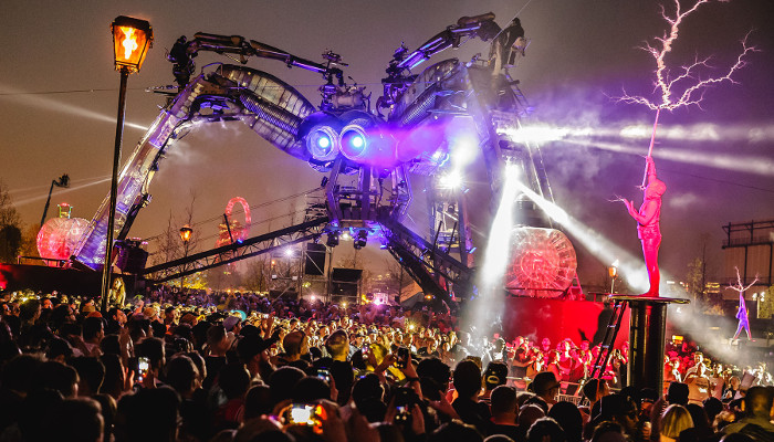 NRG takes on Arcadia Spectacular’s Spider