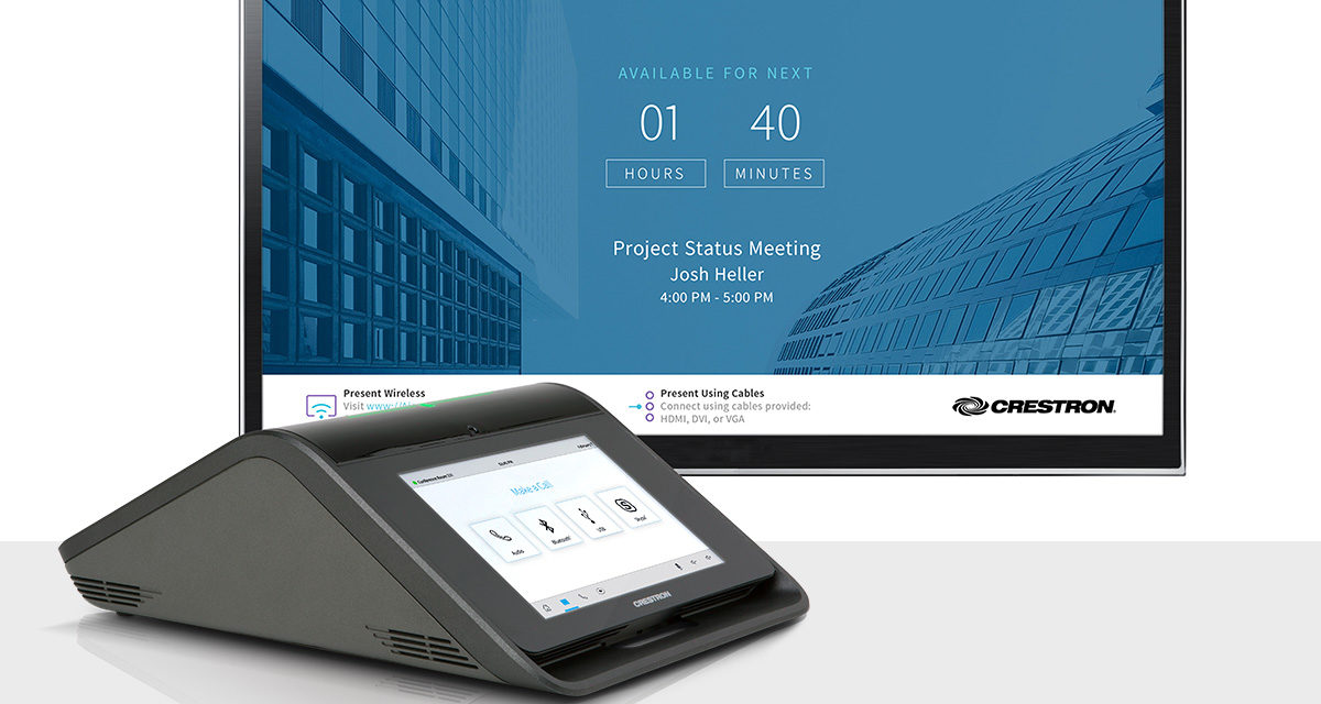 Crestron showcases a number of innovations at InfoComm