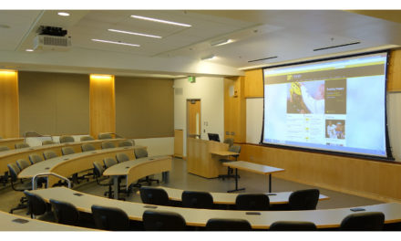 Panasonic projectors provide a visual system solution for classrooms