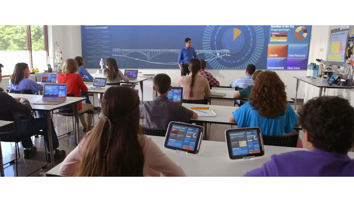 Vivitek NovoTouch interactive screen enables a new approach to teaching