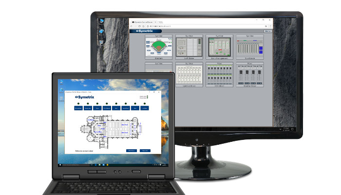 Symetrix announces the release of SymVue for Control Server