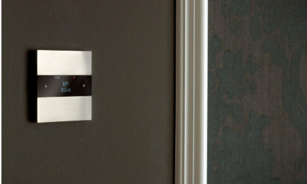 Basalte Deseo line of room controllers is now Crestron Connected®