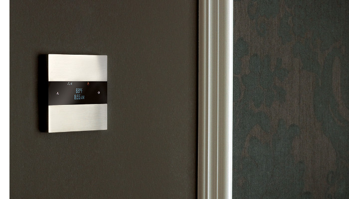 Basalte Deseo line of room controllers is now Crestron Connected®