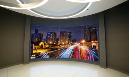 Advanced expertly handles a curveball with a dazzling display installation for logistics firm lobby