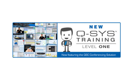 QSC introduces new Q-SYS control training series