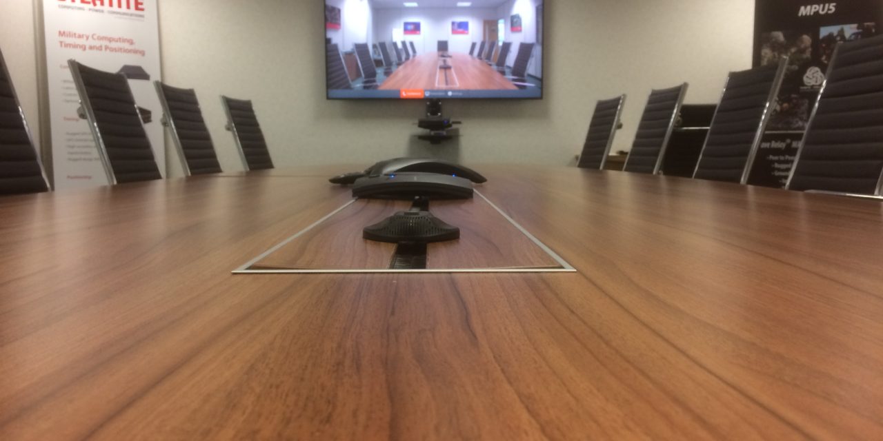 ClearOne COLLABORATE Pro 300 Ties Steatite Together