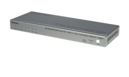 Gefen now shipping new 4K Ultra HD scaler/switcher