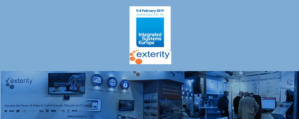 EXTERITY TO SHOWCASE ARTIOSIGN AT ISE 2019