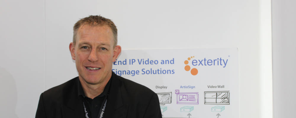 EXTERITY SHOWCASES EXPANDED PORTFOLIO AT ISE