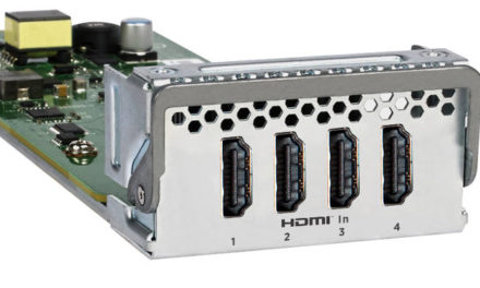 WORLD’S FIRST ETHERNET SWITCH WITH INTEGRATED HDMI