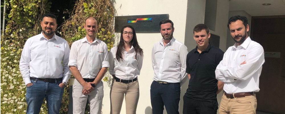 DIGITAL PROJECTION’S MIDDLE EAST TEAM EVOLVES