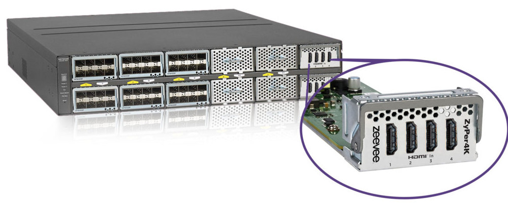 ZEEVEE AND NETGEAR ENABLE WORLD-FIRST AT ISE