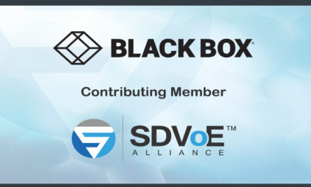 BLACK BOX BECOMES CONTRIBUTING MEMBER OF SDVOE ALLIANCE