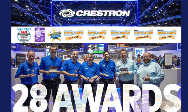 CRESTRON WINS INDUSTRY AWARDS AT INFOCOMM 2019
