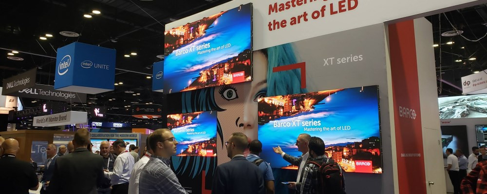 BARCO’S NEW SOLUTIONS SHINE AT INFOCOMM 2019