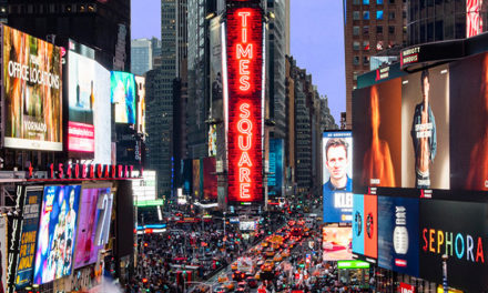 SAMSUNG INSTALLS LED DISPLAYS IN NEW YORK`S TIMES SQUARE