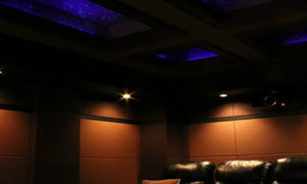 ACOUSTIC GEOMETRY BEGINS SHIPPING  STARFIELD CEILING TILES