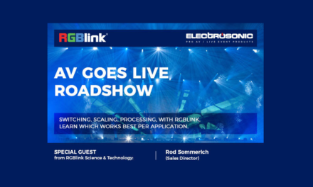 AV GOES LIVE WITH RGBLINK ROADSHOW
