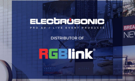 ELECTROSONIC ANNOUNCES SOLE DISTRIBUTION OF RGBLINK IN SOUTH AFRICA