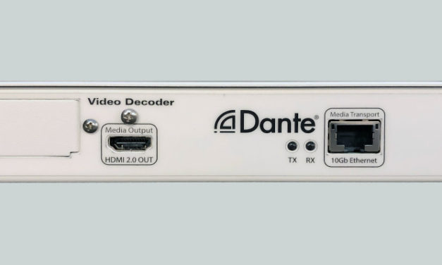 ZEEVEE ANNOUNCES SUPPORT FOR DANTE
