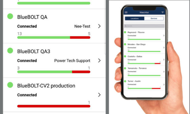 BLUEBOLT ADDS MOBILE APP TO ELEVATE IP POWER MANAGEMENT