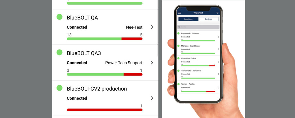 BLUEBOLT ADDS MOBILE APP TO ELEVATE IP POWER MANAGEMENT
