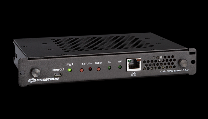 CRESTRON: DM-NVX-D80-IOAV Network Decoder